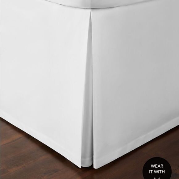 Hudson Park Collection 680TC Sateen Bedskirt, King - 100% Exclusive - Picture 1 of 3